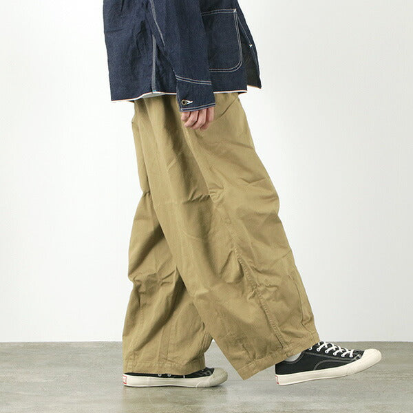 HARVESTY / Cotton Chino Circus Pants