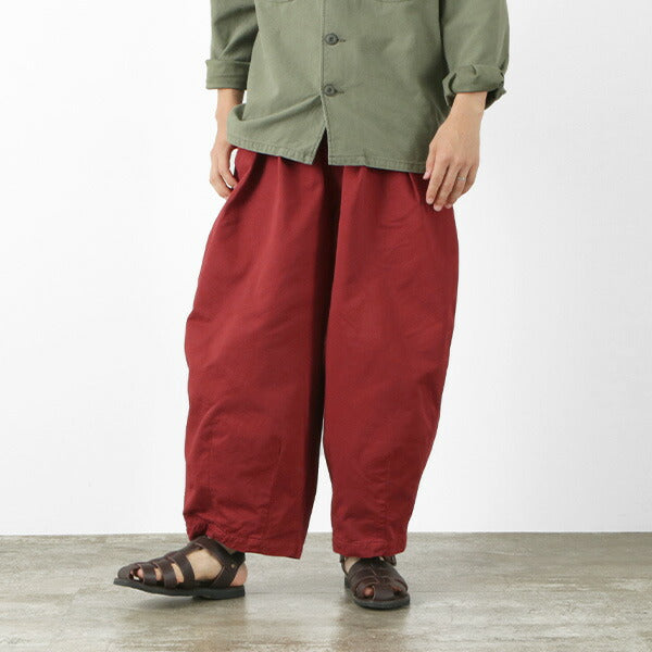 HARVESTY / Cotton Chino Circus Pants