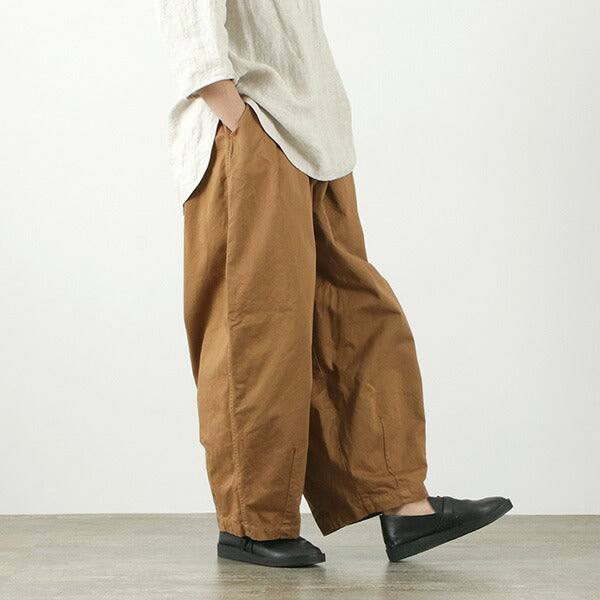 HARVESTY / Cotton Chino Circus Pants