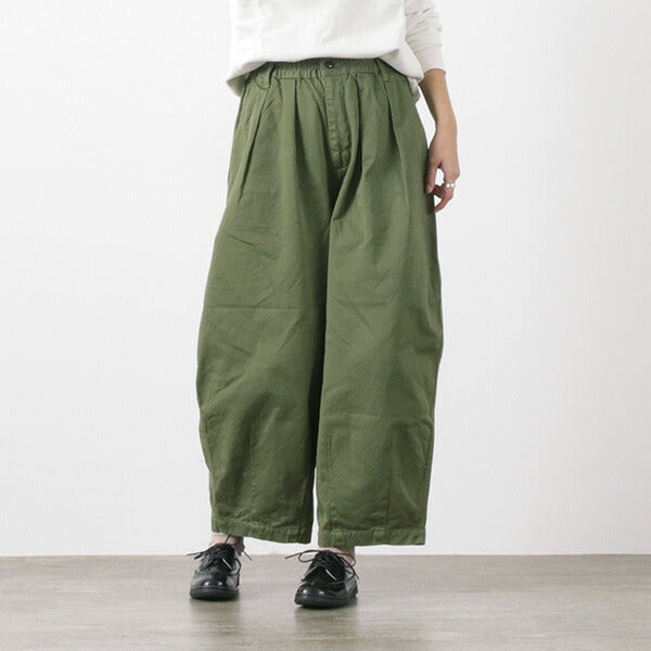 HARVESTY / Cotton Chino Circus Pants