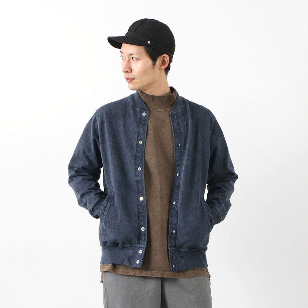 GOOD ON / Heavy Jersey Stadium Jacket