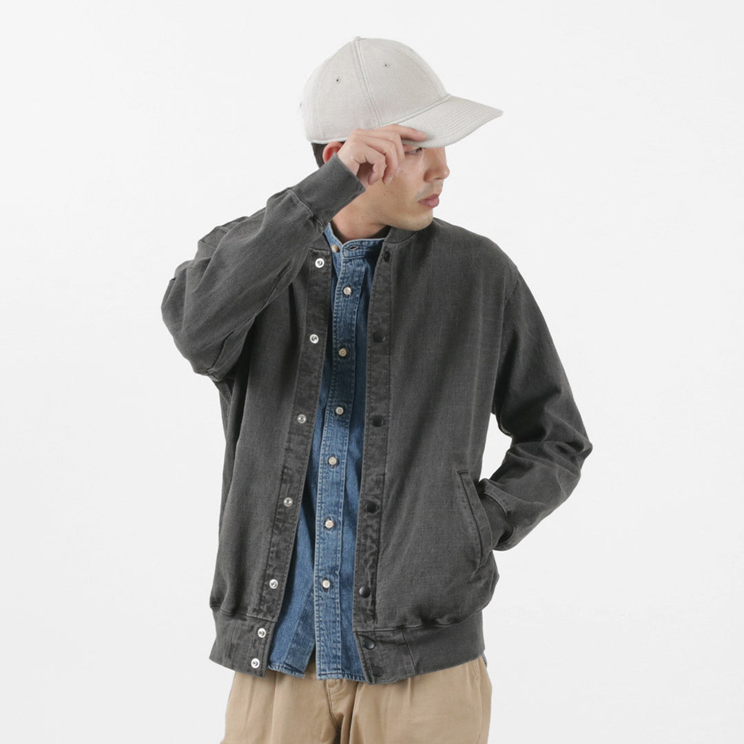 GOOD ON / Heavy Jersey Stadium Jacket