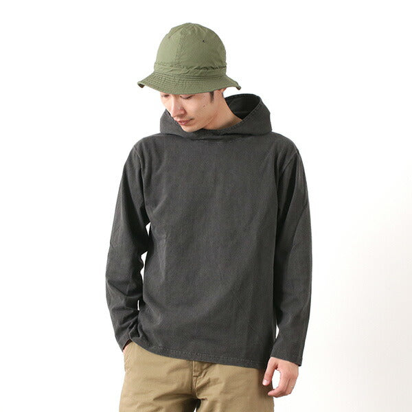 GOOD ON / Pullover hooded T-shirt/long sleeves