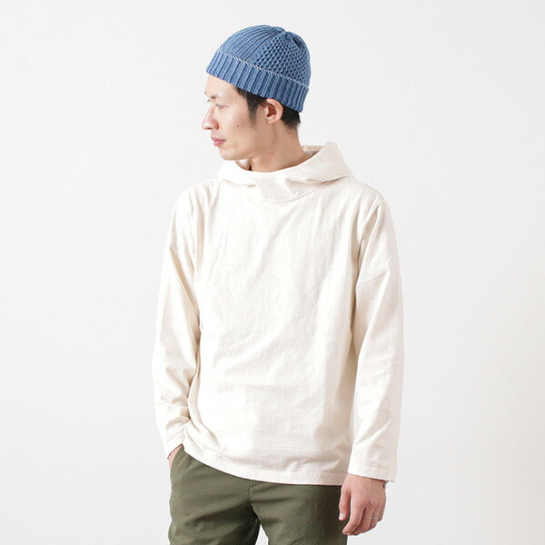 GOOD ON / Pullover hooded T-shirt/long sleeves