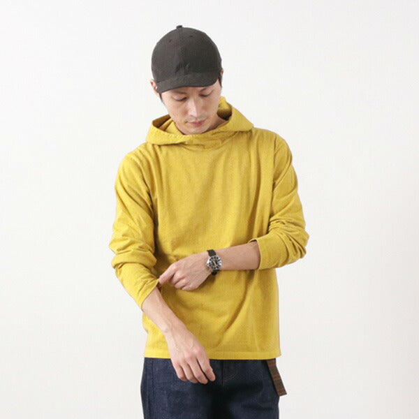 GOOD ON / Pullover hooded T-shirt/long sleeves