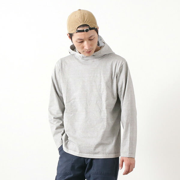 GOOD ON / Pullover hooded T-shirt/long sleeves