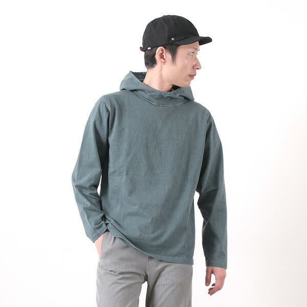 GOOD ON / Pullover hooded T-shirt/long sleeves