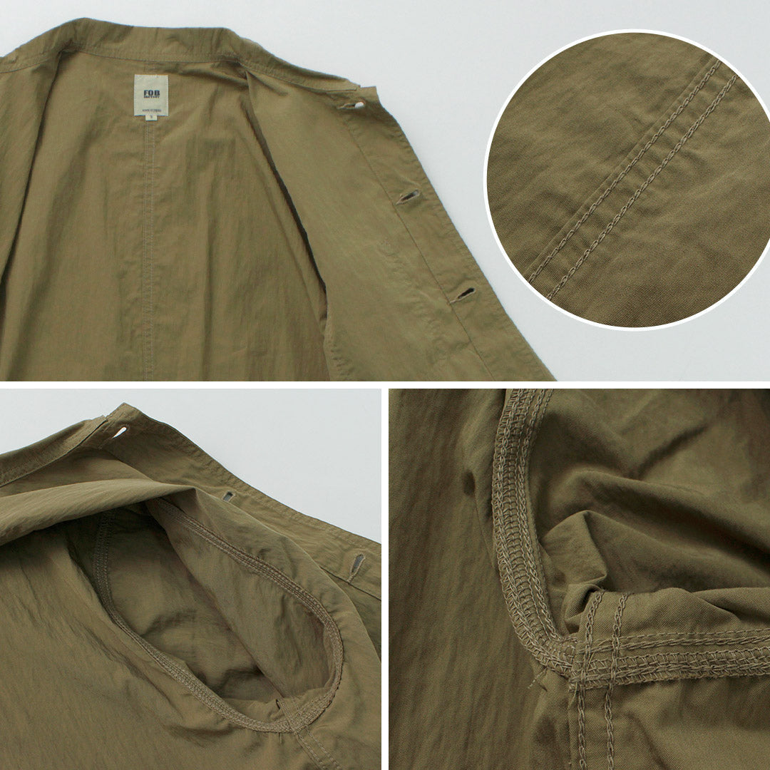 Fob Factory / F2394 Veste de chemises françaises