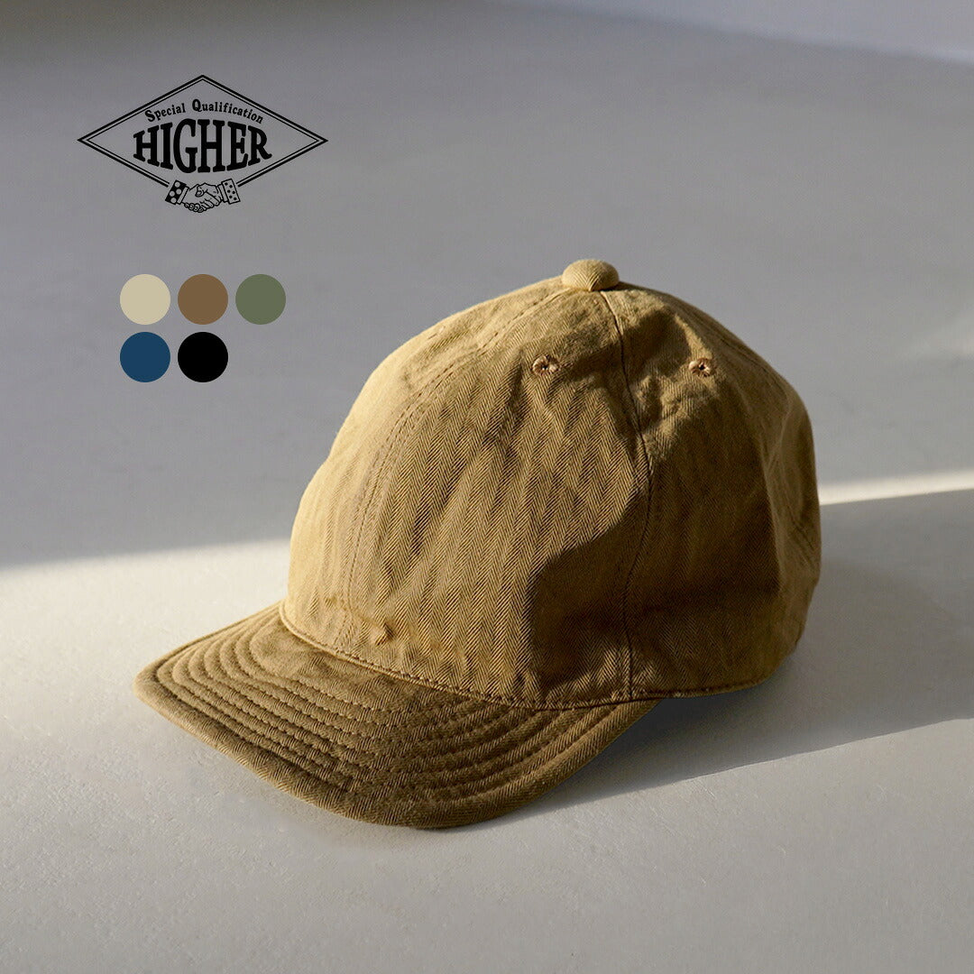 HIGHER / Casquette à chevrons vintage