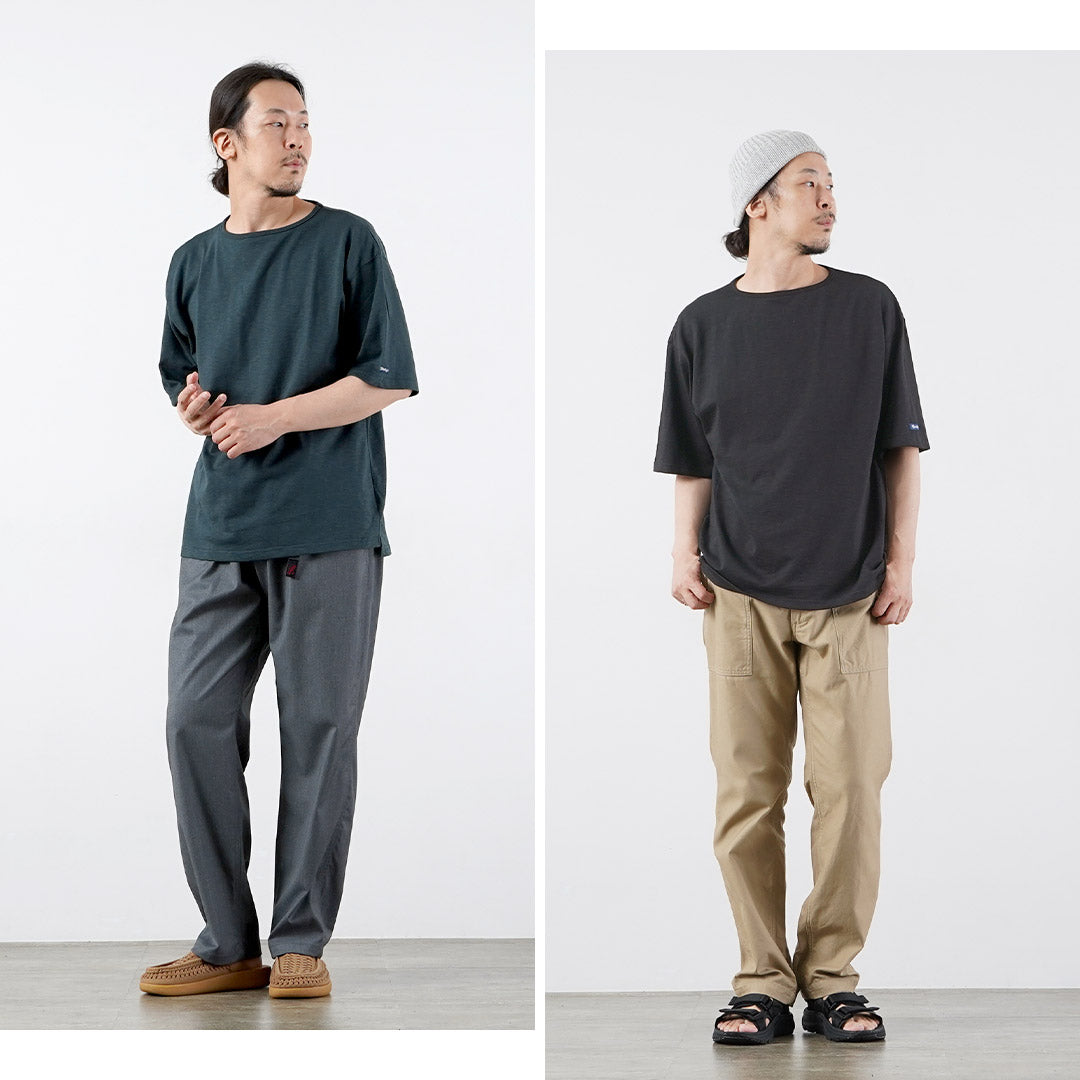 Tieasy / TE001SS HDCS 라이트 큰 보트 넥 티셔츠