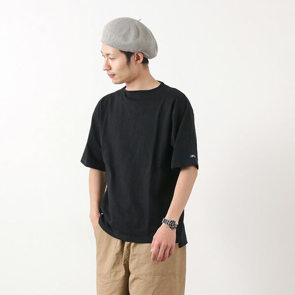 TIEASY / TE001SS HDCS Light Big Boat Neck T-Shirt