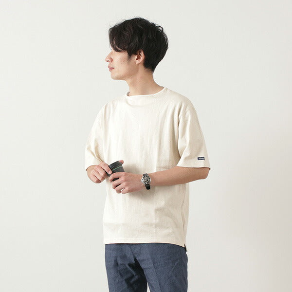 TIEASY / TE001SS HDCS Light Big Boat Neck T-Shirt