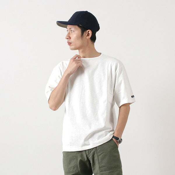 TIEASY / TE001SS HDCS Light Big Boat Neck T-Shirt