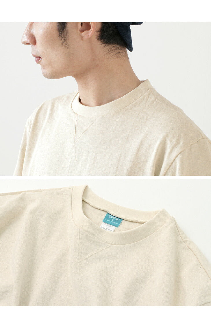 TIEASY / TE001SS HDCS Light Gusseted Crew T-Shirt