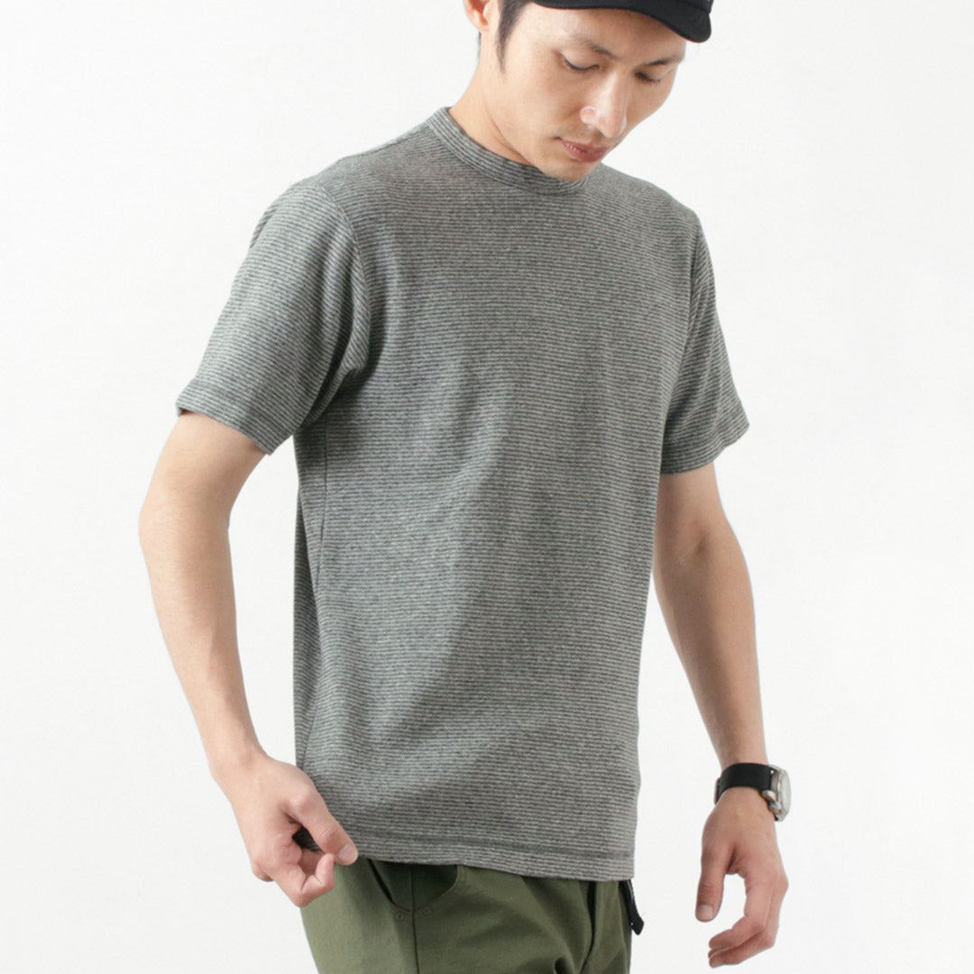 BARNS / Heavy Spun Milled Short Sleeve T-Shirt