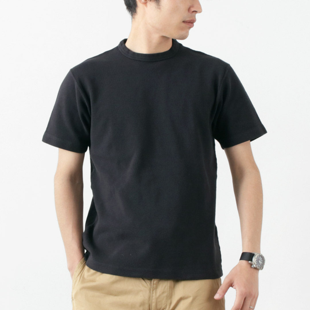 BARNS / Heavy Spun Milled Short Sleeve T-Shirt