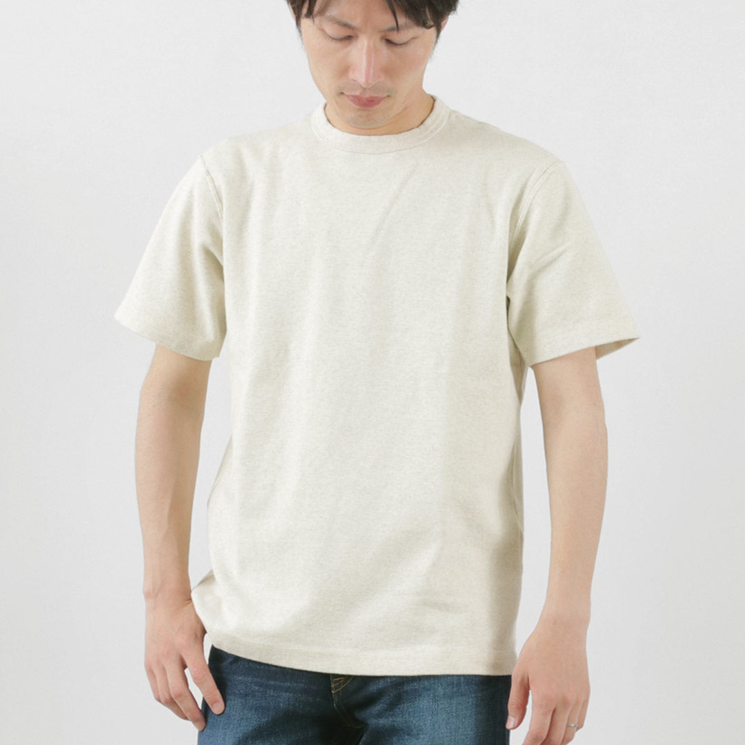 BARNS / Heavy Spun Milled Short Sleeve T-Shirt