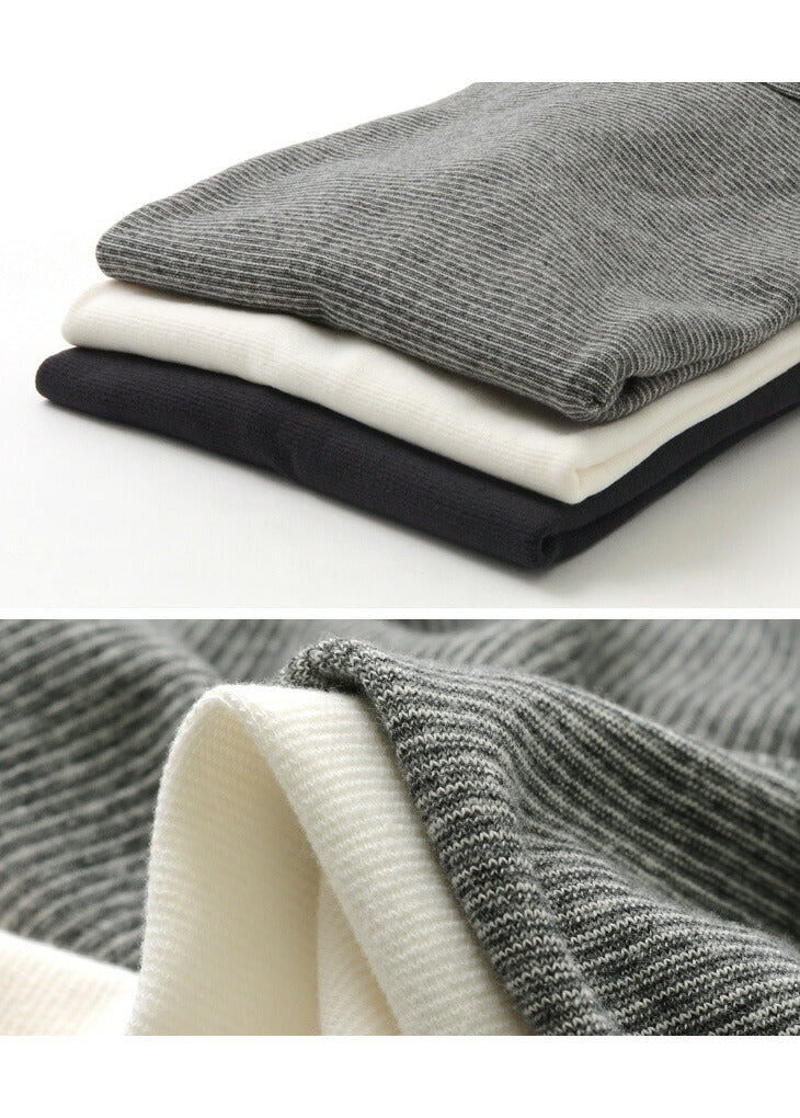 BARNS / Heavy spun milled fabric 6.5/10 sleeve T-shirt