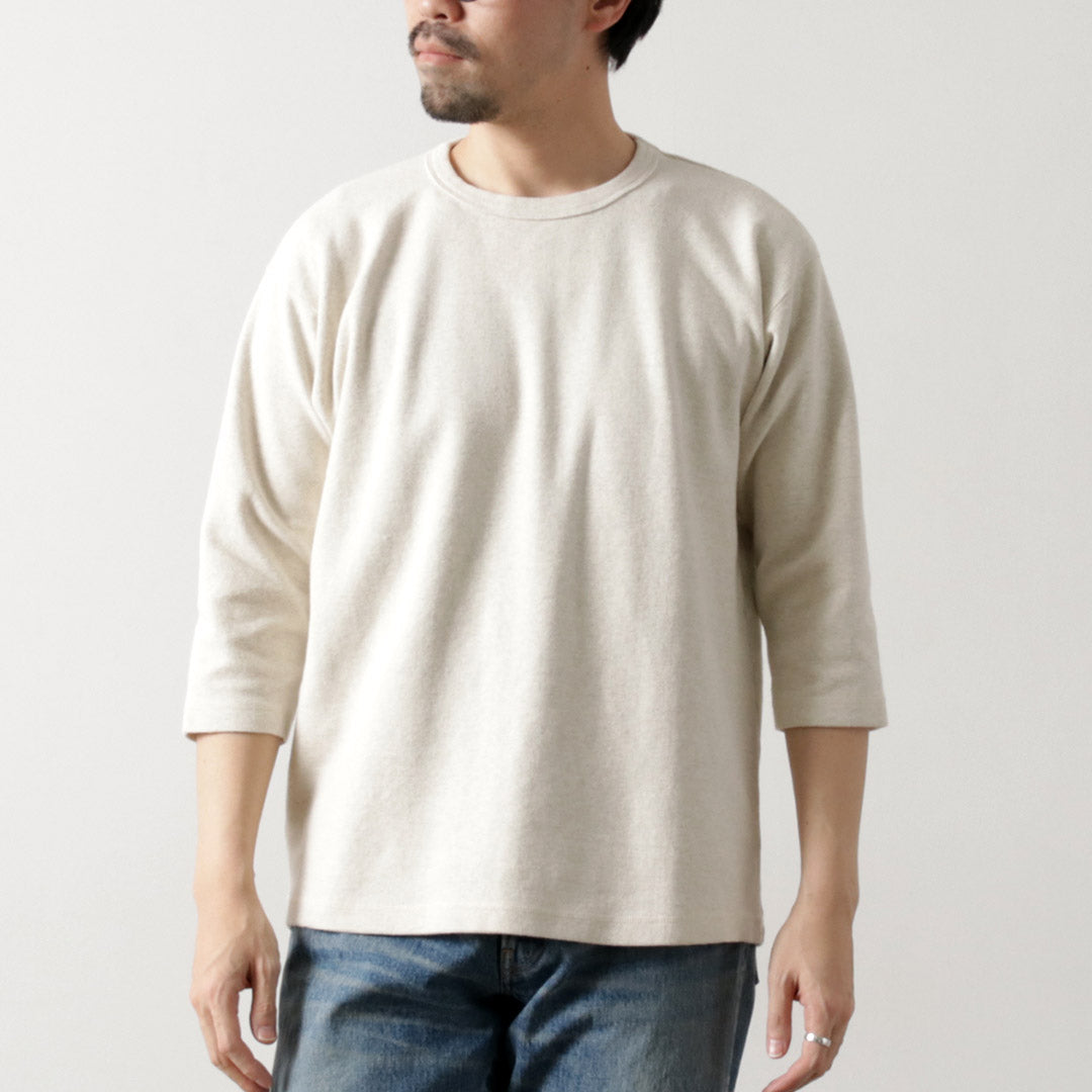 BARNS / Heavy Spun Fraise 6.5 sleeve T-shirt