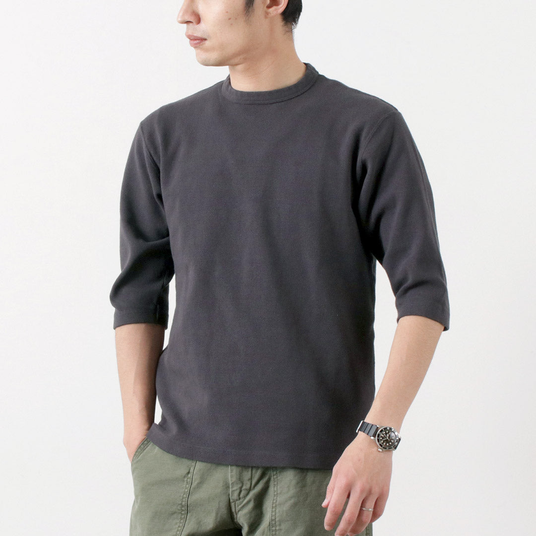 BARNS / Heavy Spun Fraise 6.5 sleeve T-shirt