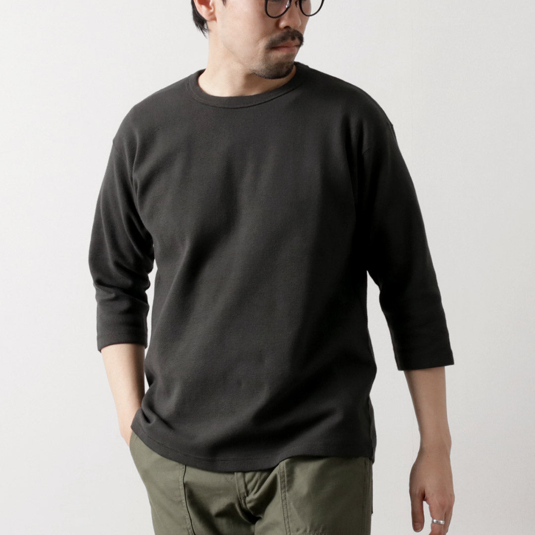 BARNS / Heavy Spun Fraise 6.5 sleeve T-shirt