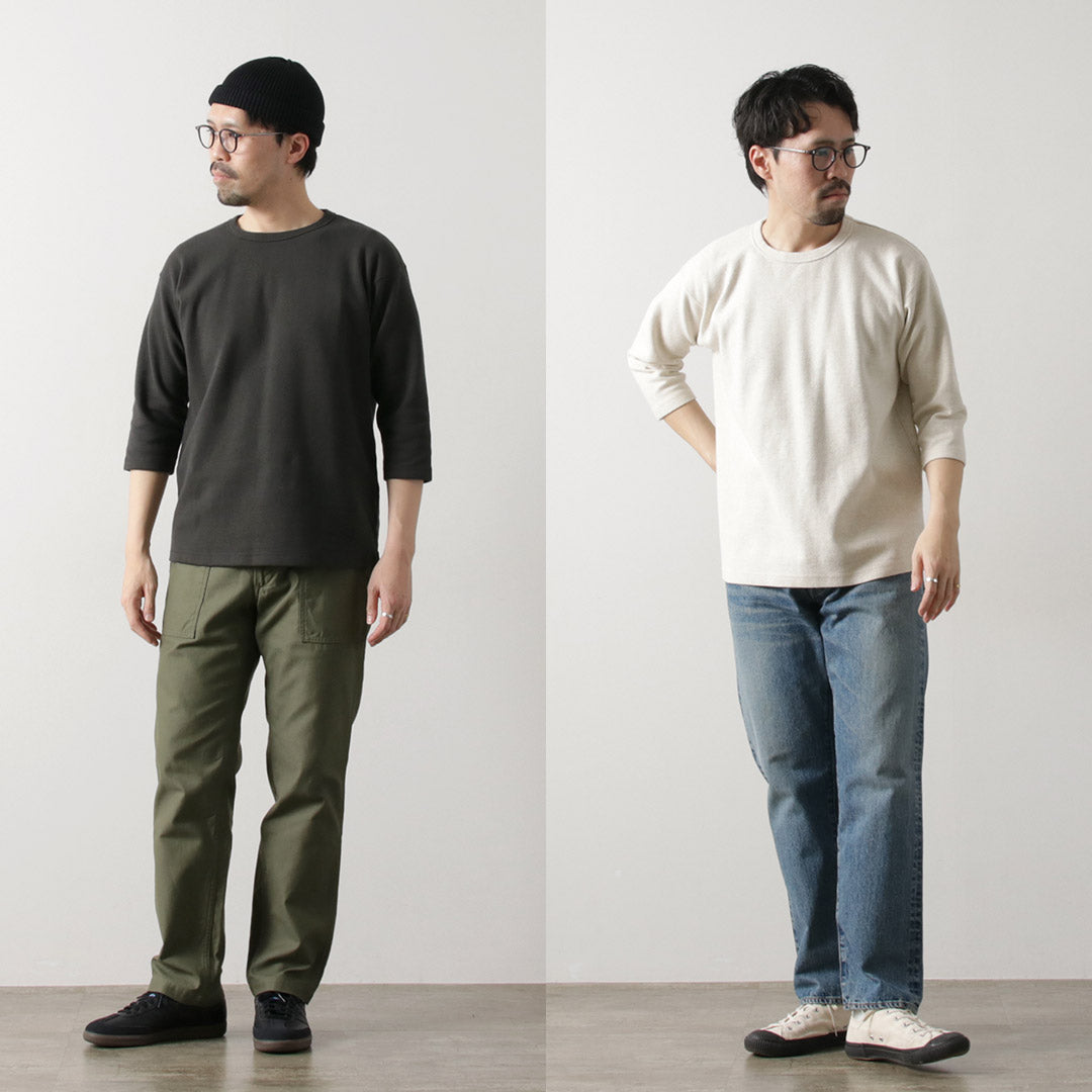 BARNS / Heavy Spun Fraise 6.5 sleeve T-shirt