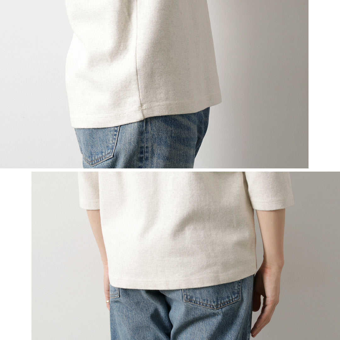 BARNS / Heavy Spun Fraise 6.5 sleeve T-shirt