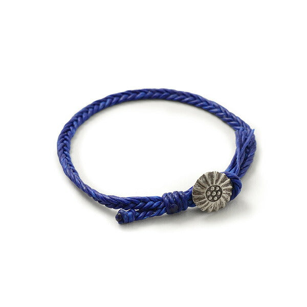 Phadua / cera Cord Concho Pulsera Fishbone Braid