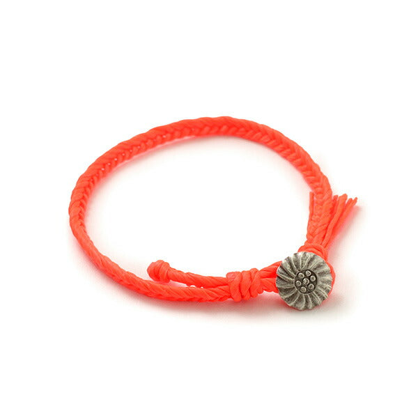 Phadua / cera Cord Concho Pulsera Fishbone Braid