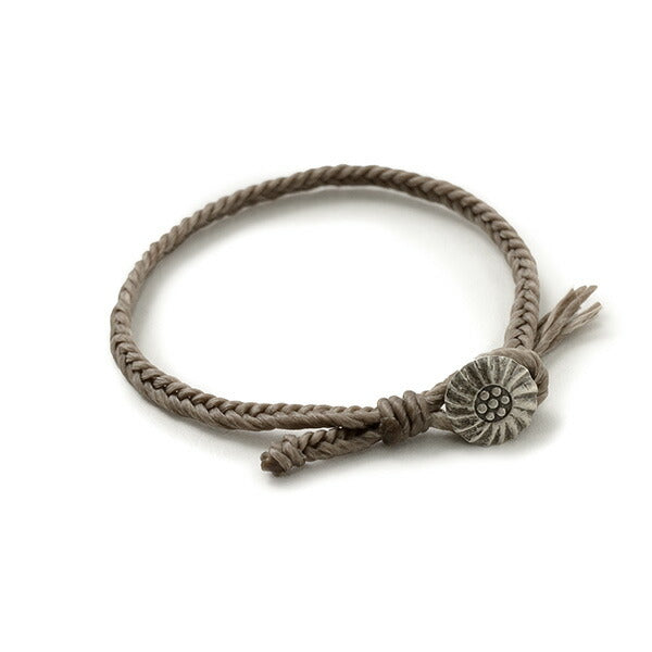 Phadua / cera Cord Concho Pulsera Fishbone Braid