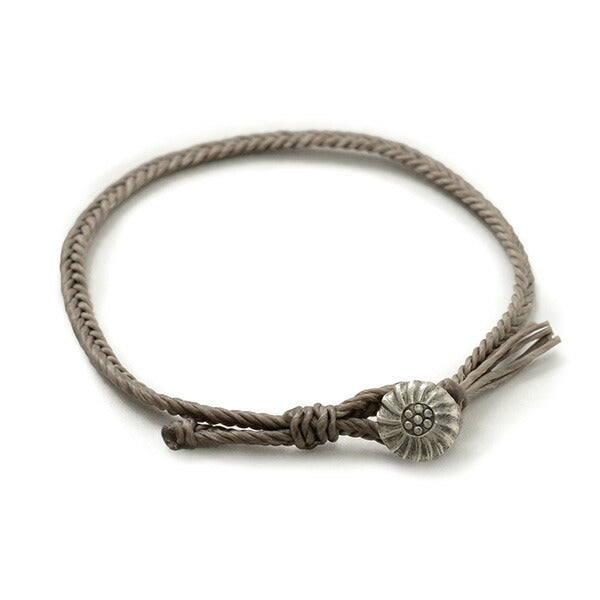 Phadua / cordon de cire Concho Anklet Fishbone Braid