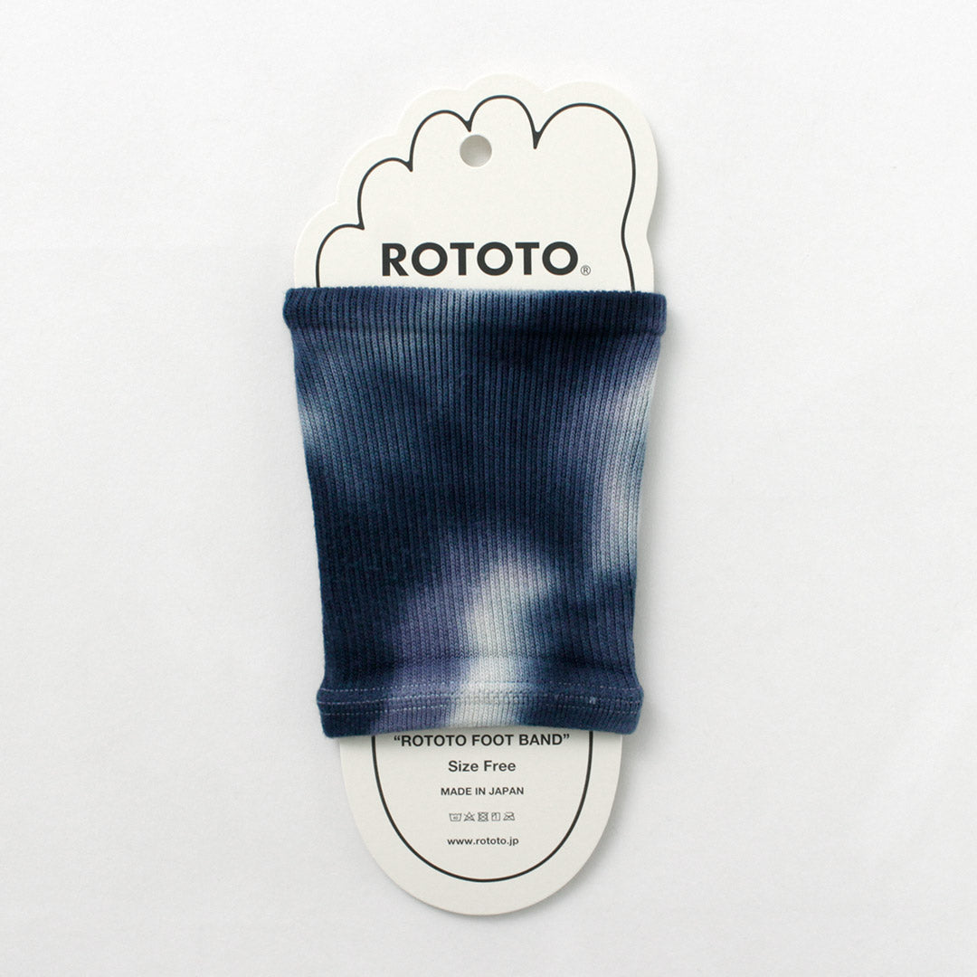 ROTOTO / R1314 Foot Band Tie Dye