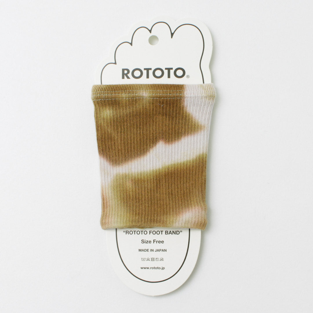 ROTOTO / R1314 Foot Band Tie Dye