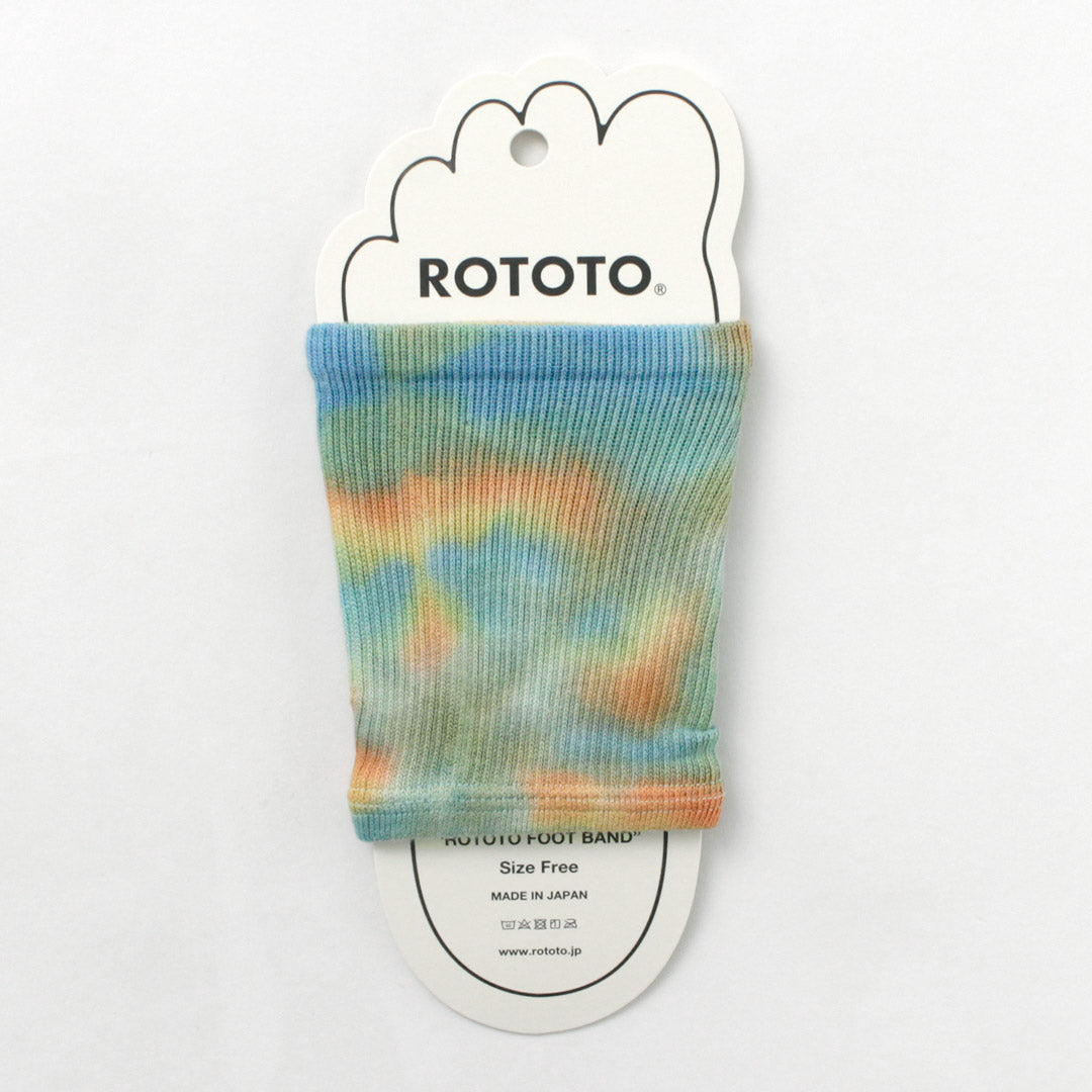 ROTOTO / R1314 Foot Band Tie Dye