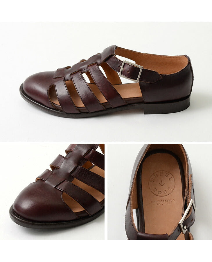 Wheelrobe / Gurkha Sandal - Horween Chrome -Excel