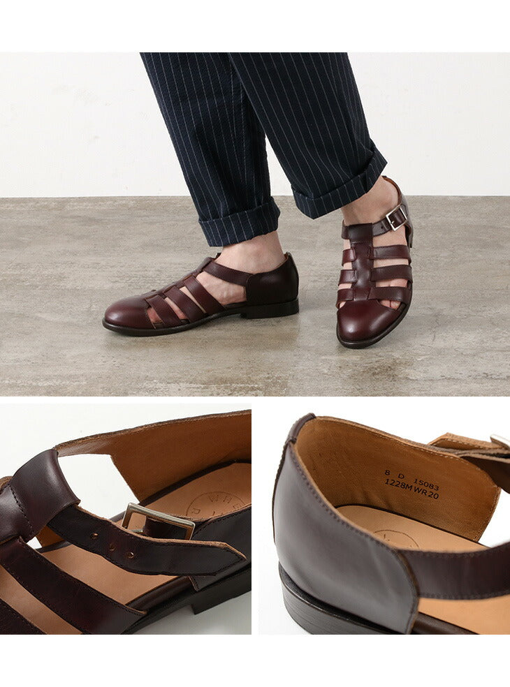 Wheelrobe / Gurkha Sandal - Horween Chrome -Excel