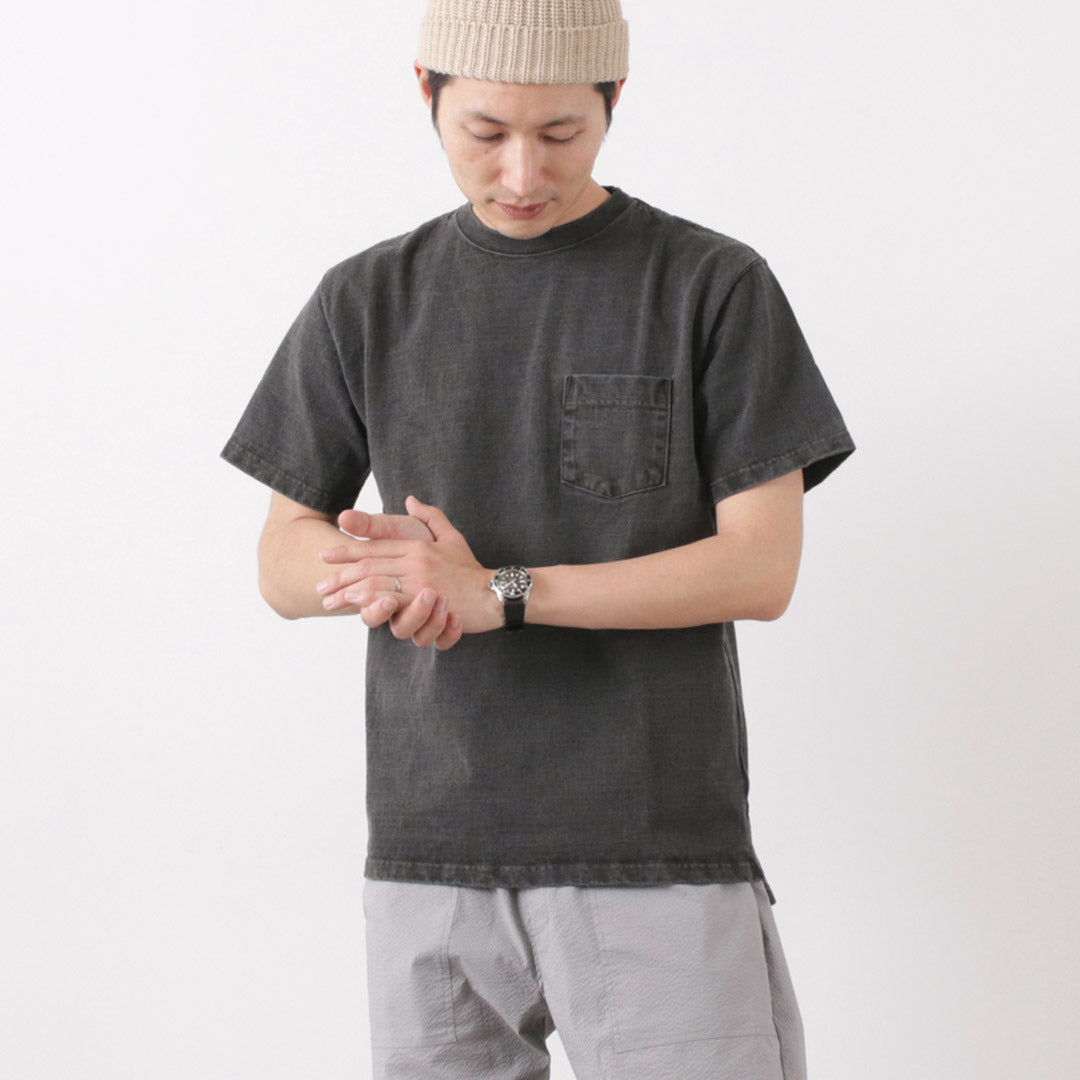 GOOD ON / Heavy Set-in Sleeve Short Sleeve Pocket T-Shirt