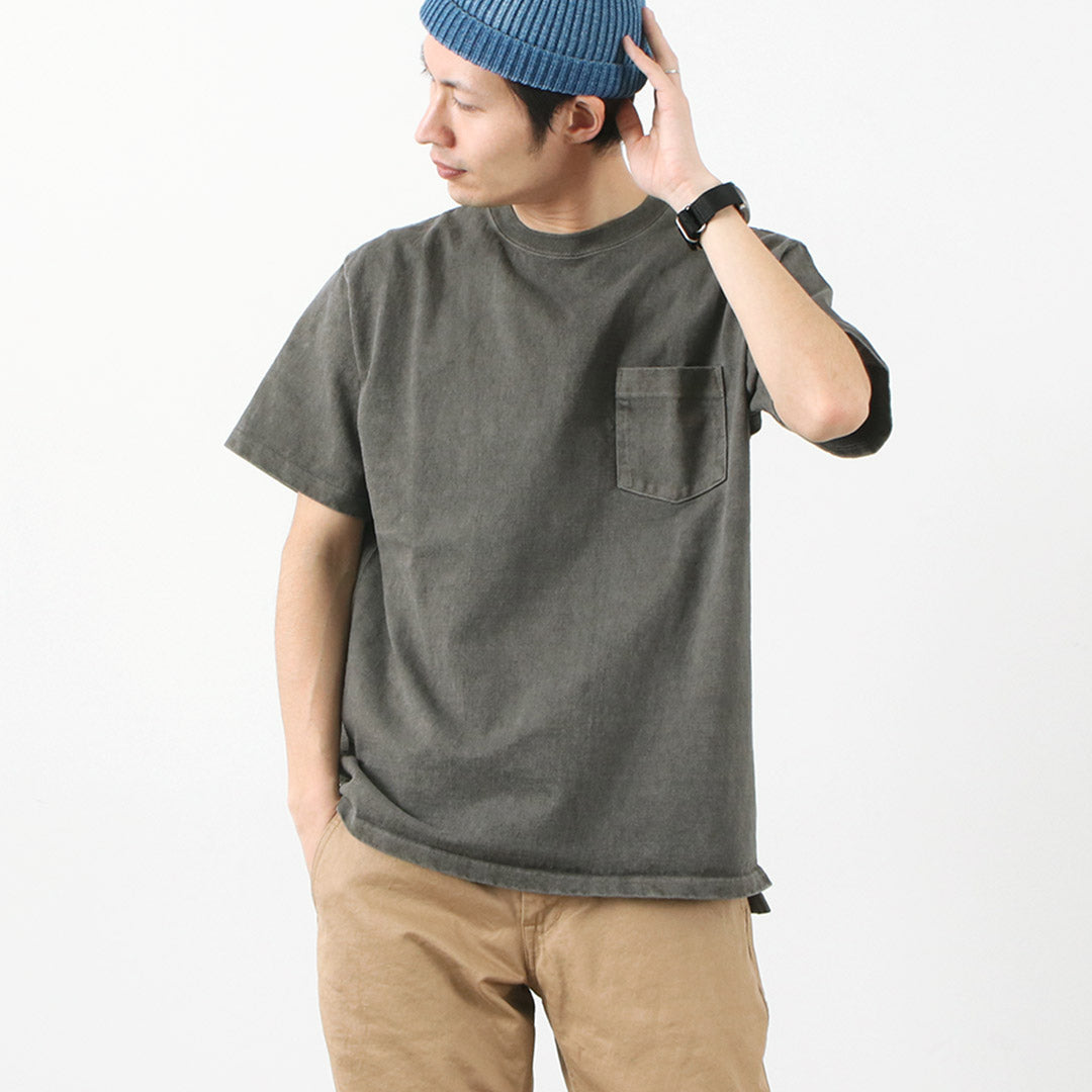 GOOD ON / Heavy Set-in Sleeve Short Sleeve Pocket T-Shirt