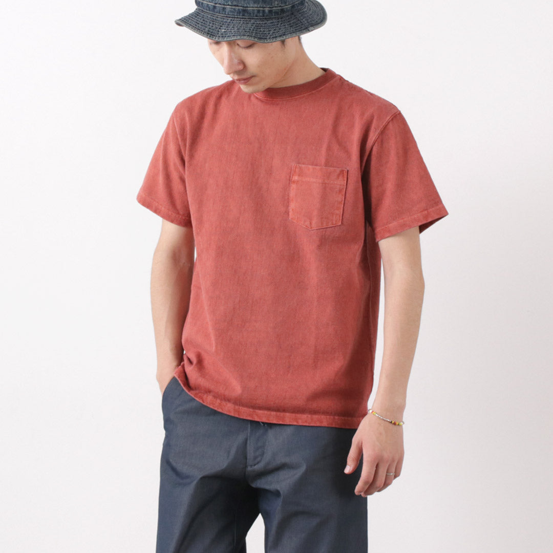 GOOD ON / Heavy Set-in Sleeve Short Sleeve Pocket T-Shirt