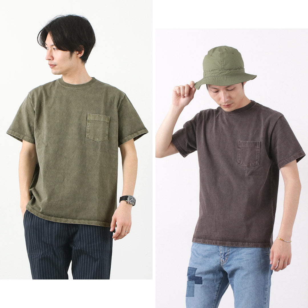 GOOD ON / Heavy Set-in Sleeve Short Sleeve Pocket T-Shirt