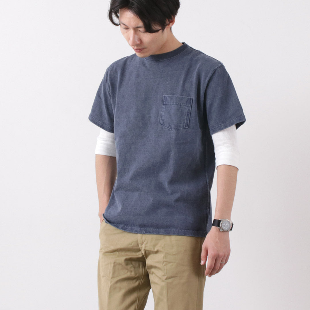 GOOD ON / Heavy Set-in Sleeve Short Sleeve Pocket T-Shirt
