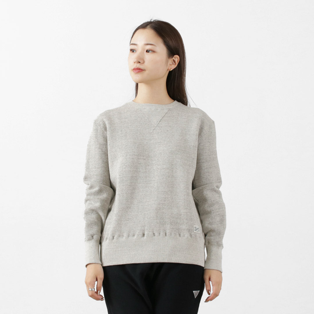 Kepani / Crew Neck Set-In Sleeve Sweatshirt