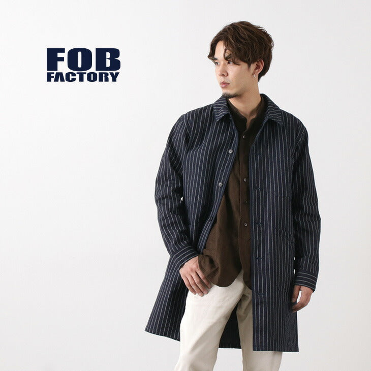 FOB Factory / F2408 프랑스 데님 코트 / Wovash