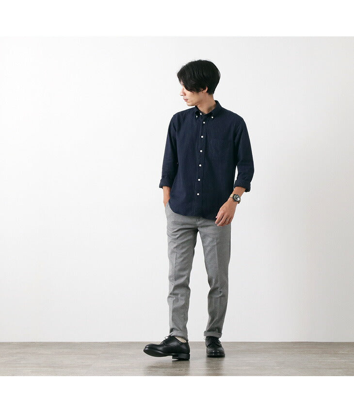 Japón Blue Jeans / Oficial Tapered Full Flanser pantalones