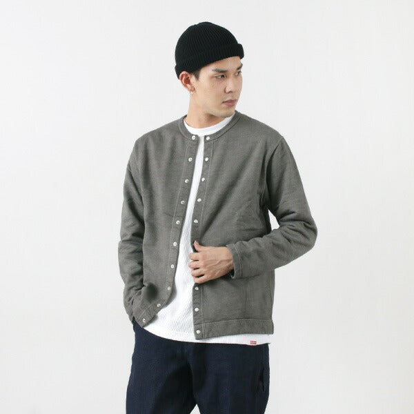 GOOD ON / Crew Sweatshirt Cardigan