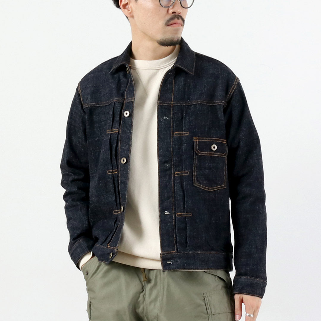 JAPAN BLUE JEANS / Monster Denim 1st-type Jacket Selvage 16.5oz Cote d'Ivoire Cotton