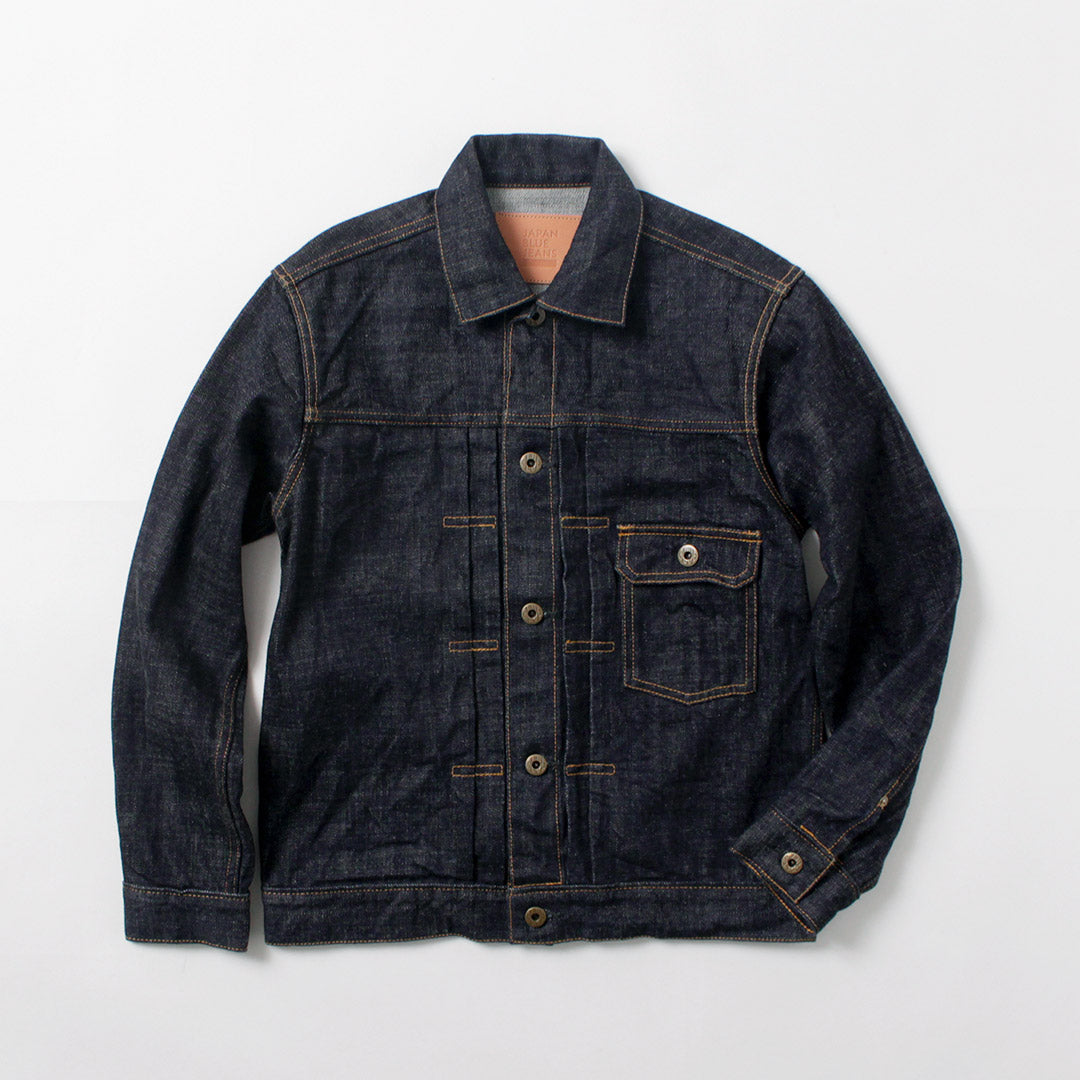 JAPAN BLUE JEANS / Monster Denim 1st-type Jacket Selvage 16.5oz Cote d'Ivoire Cotton