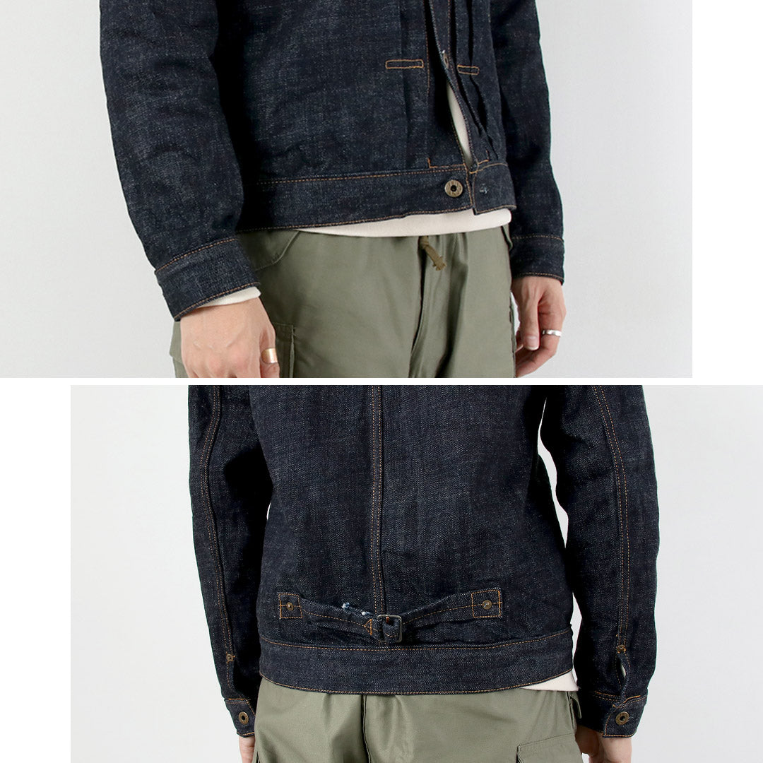 JAPAN BLUE JEANS / Monster Denim 1st-type Jacket Selvage 16.5oz Cote d'Ivoire Cotton