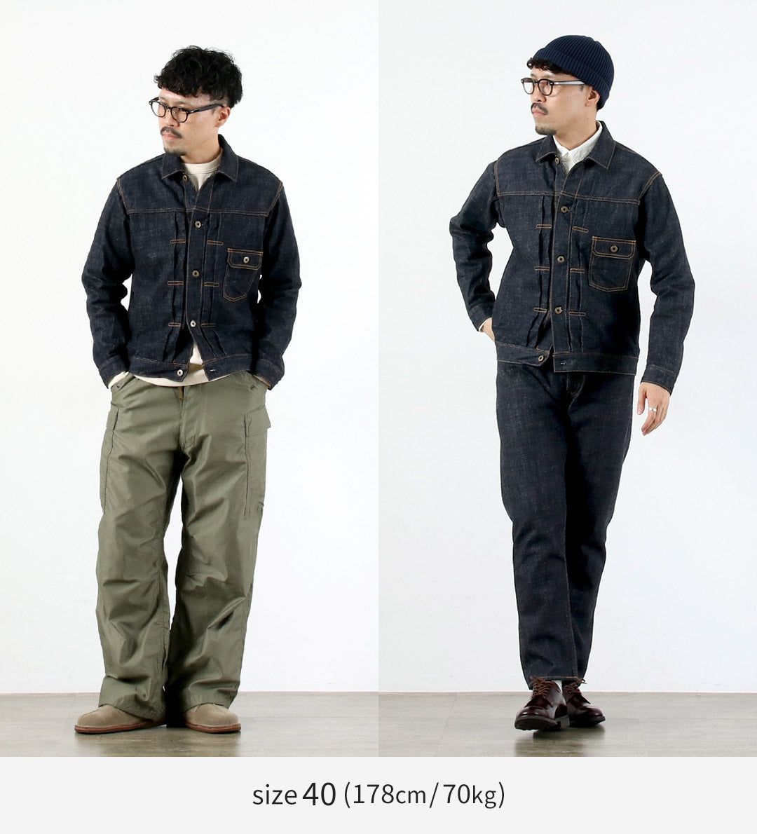 JAPAN BLUE JEANS / Monster Denim 1st-type Jacket Selvage 16.5oz Cote d'Ivoire Cotton