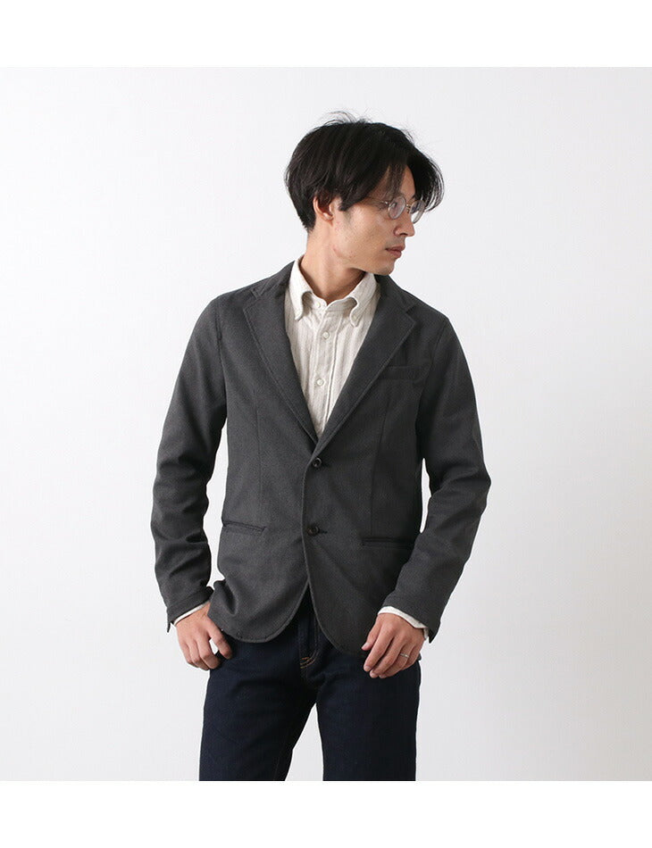 JAPAN BLUE JEANS / Full flannel serge tailored jacket